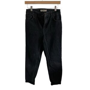 Topshop Black Mom Jeans